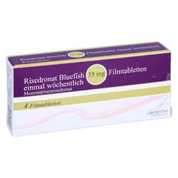 Risedronat Bluefish 35 mg einmal wöchentlich