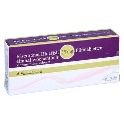 Risedronat Bluefish 35 mg einmal wöchentlich