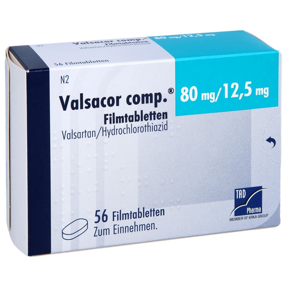 Valsacor comp. 80 mg/12,5 mg