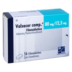 Valsacor comp. 80 mg/12,5 mg