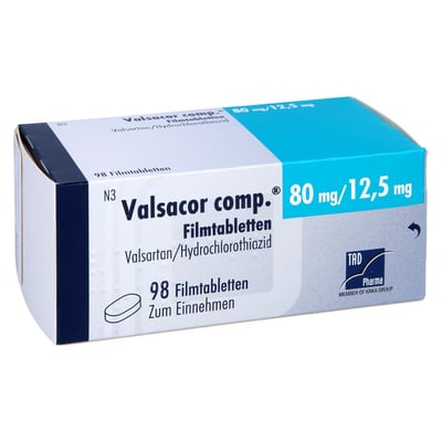 Valsacor comp. 80 mg/12,5 mg