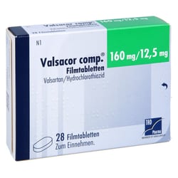 Valsacor comp. 160 mg/12,5 mg