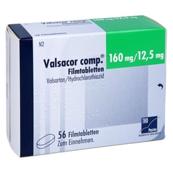 Valsacor comp. 160 mg/12,5 mg