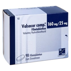 Valsacor comp. 160 mg/25 mg