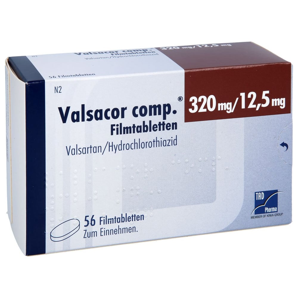 Valsacor comp. 320 mg/12,5 mg