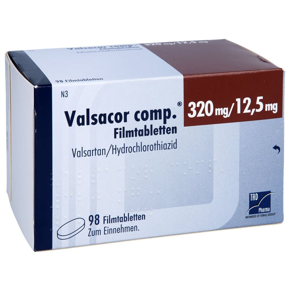 Valsacor comp. 320 mg/12,5 mg