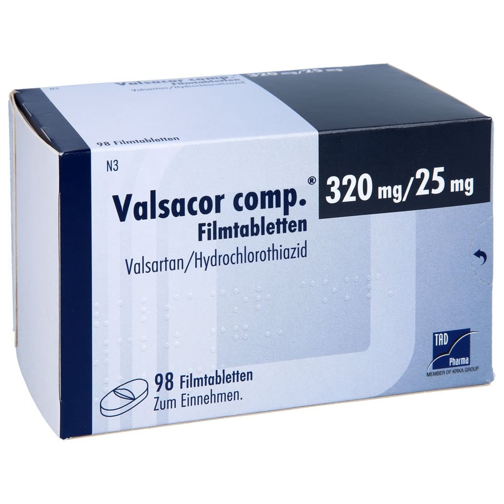Valsacor comp. 320 mg/25 mg