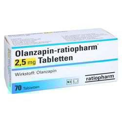 Olanzapin-ratiopharm 2,5 mg
