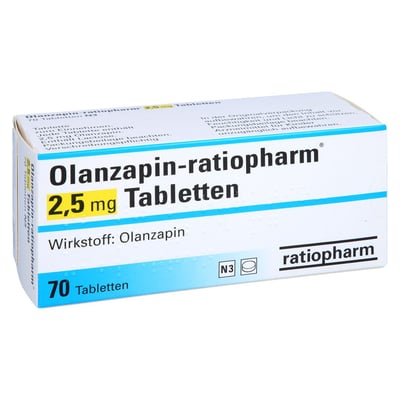 Olanzapin-ratiopharm 2,5 mg