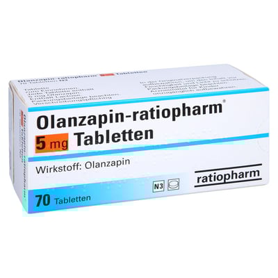 Olanzapin-ratiopharm 5 mg