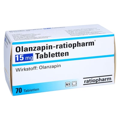 Olanzapin-ratiopharm 15 mg