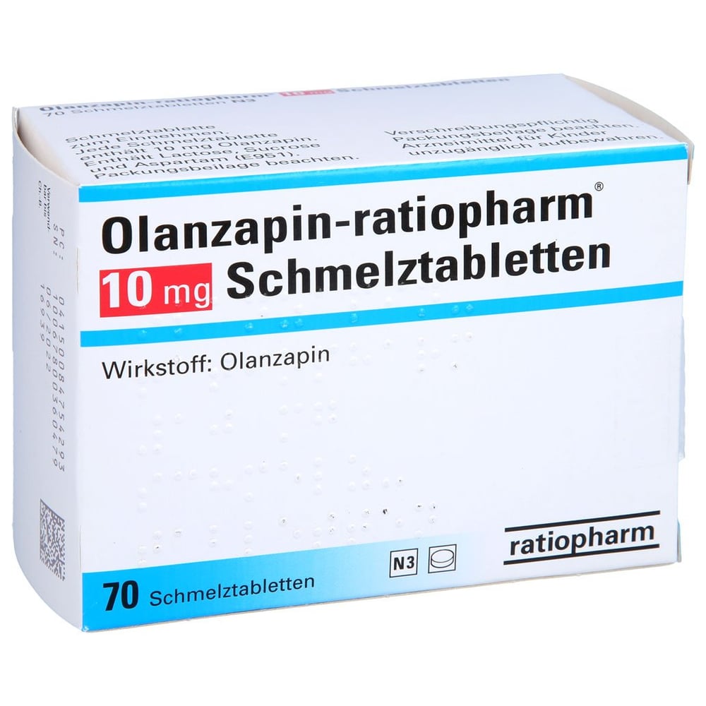 Olanzapin-ratiopharm 10 mg