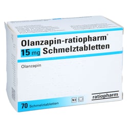 Olanzapin-ratiopharm 15 mg