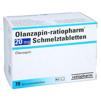 Olanzapin-ratiopharm 20 mg