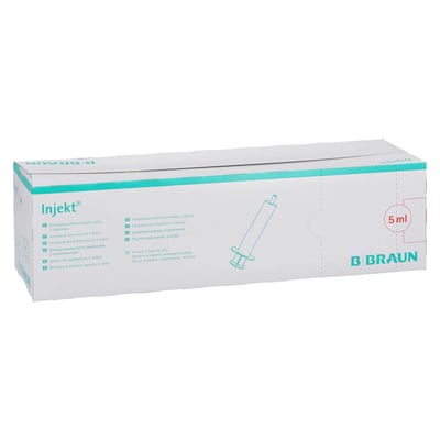 Braun Injekt Spritze 5 ml Luer exzentrisch