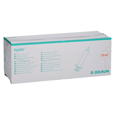 Braun Injekt Spritze 10 ml Luer exzentrisch