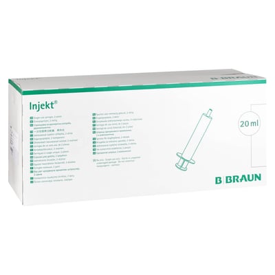 Braun Injekt Spritze 20 ml Luer exzentrisch