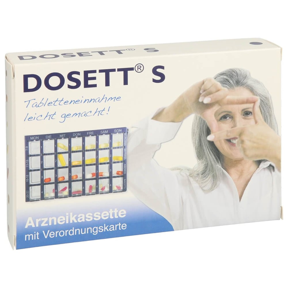 Dosett S Arzneikassette blau