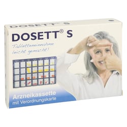 Dosett S Arzneikassette blau