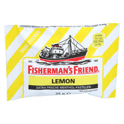 Fishermans Friend Lemon ohne Zucker Pastillen