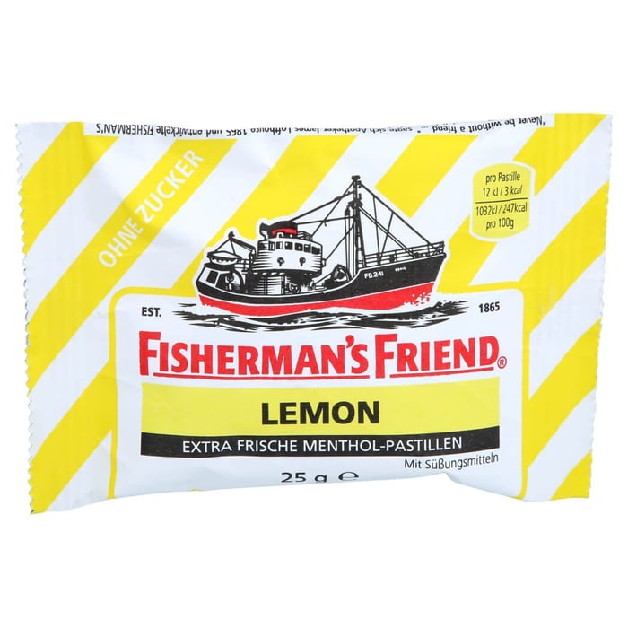 Fishermans Friend Lemon ohne Zucker Pastillen