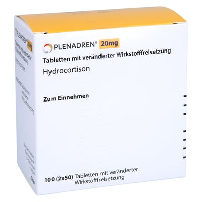 Plenadren 20 mg Tabletten m.veränd. Wirkstofffreisetzung Produktbild 1