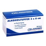 Alkoholtupfer 3x6 cm steril Dr. Junghans