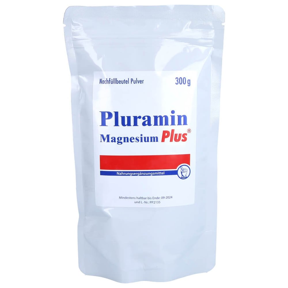 Pluramin Magnesium plus Pulver Nachfüllbtl.
