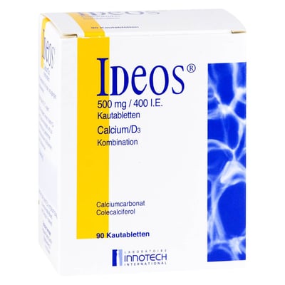 Ideos 500 mg/400 I.E. Laboratoire Innotech