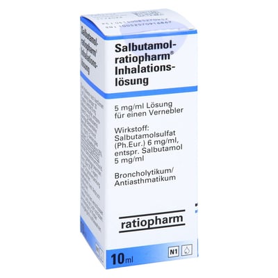 Salbutamol-ratiopharm Produktbild 1