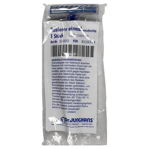 Einmalrasierer Einschneid