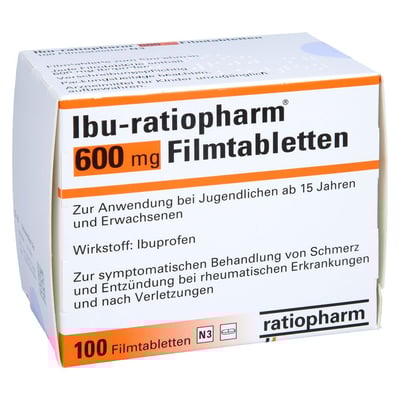 Ibu-ratiopharm 600 mg