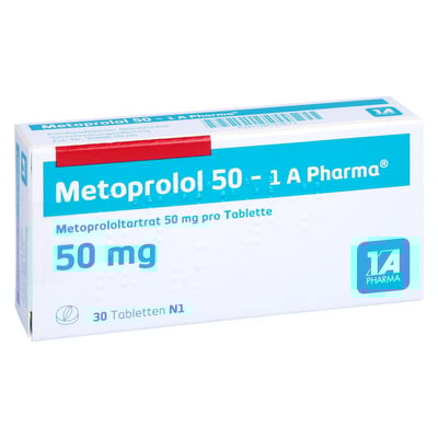Metoprolol 50-1A Pharma