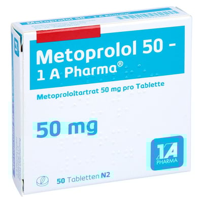 Metoprolol 50-1A Pharma