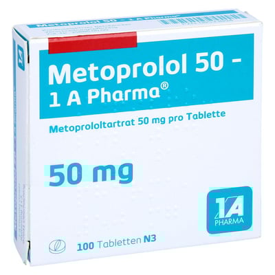 Metoprolol 50-1A Pharma