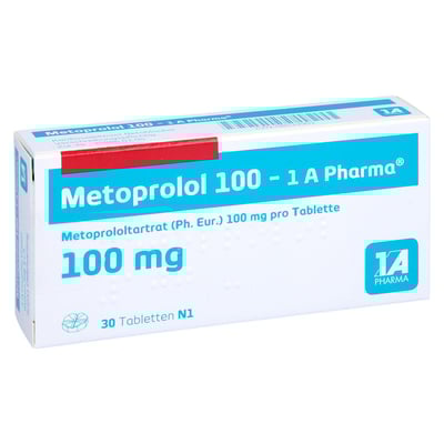 Metoprolol 100-1A Pharma