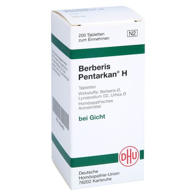 Berberis Pentarkan H Tabletten