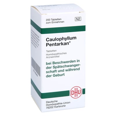 Caulophyllum Pentarkan Tabletten