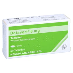 Betavert 6 mg Tabletten