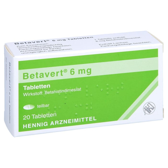 Betavert 6mg Tabletten