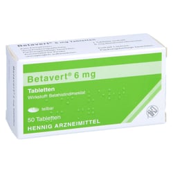 Betavert 6 mg Tabletten