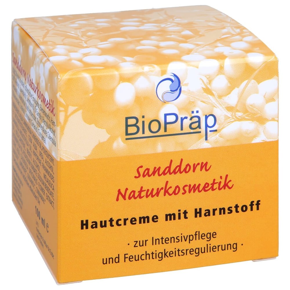Sanddorn Hautcreme mit Harnstoff