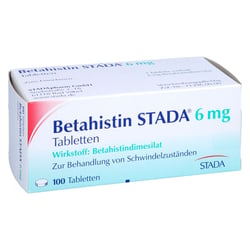 Betahistin Stada 6 mg Tabletten