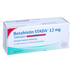 Betahistin Stada 12 mg Tabletten