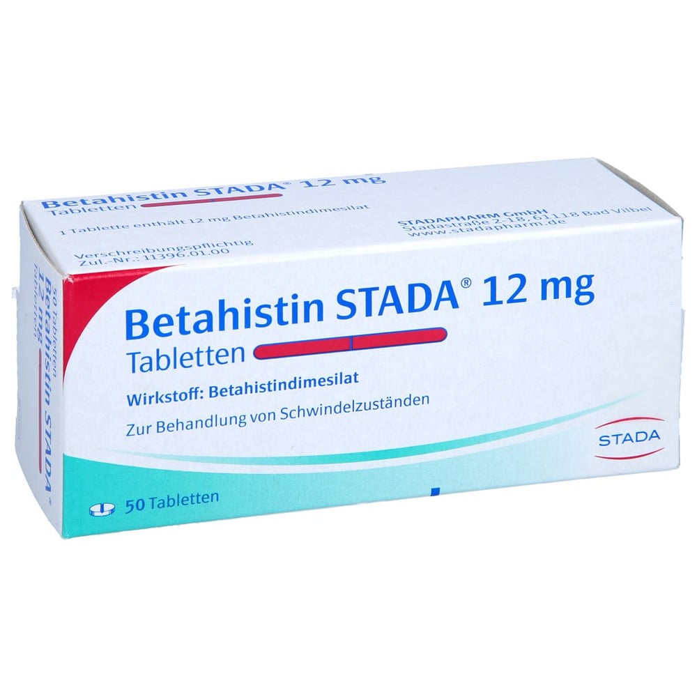 Betahistin STADA 12mg Tabletten