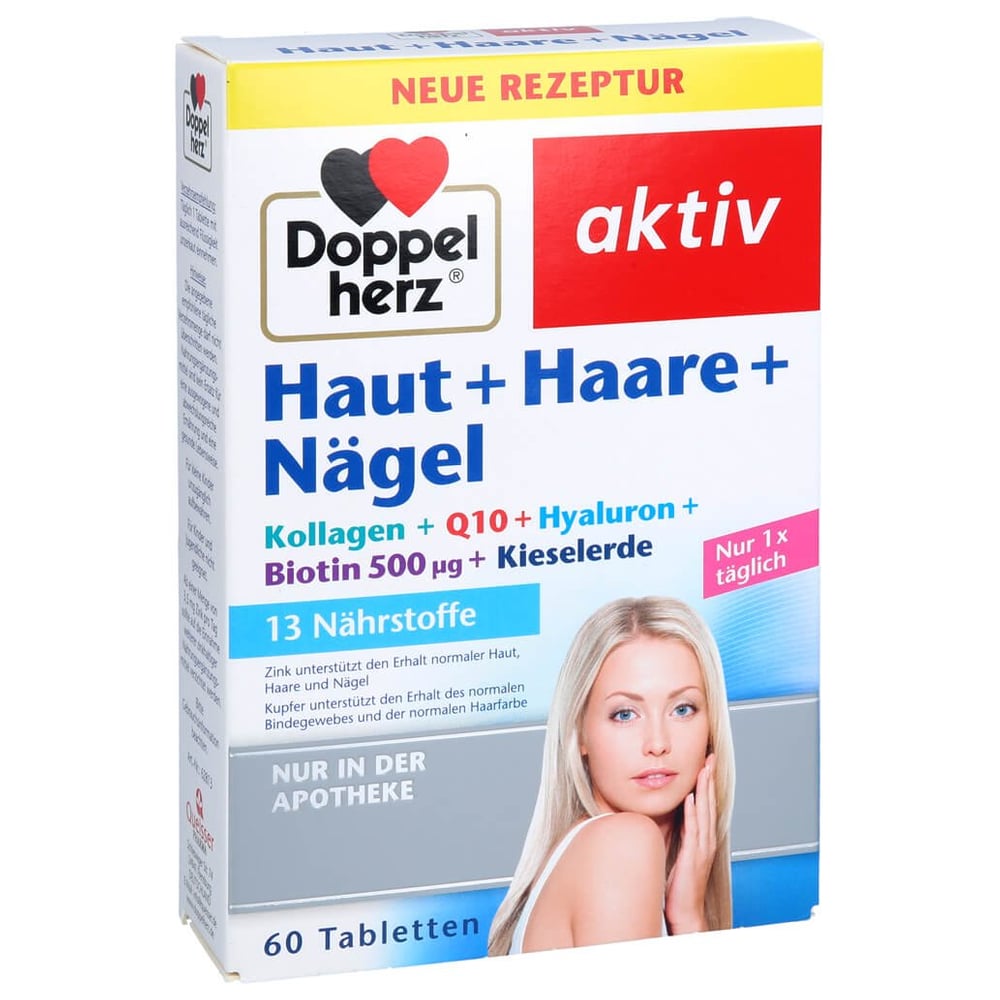 Doppelherz aktiv Haut + Haare + Nägel