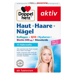 Doppelherz aktiv Haut + Haare + Nägel