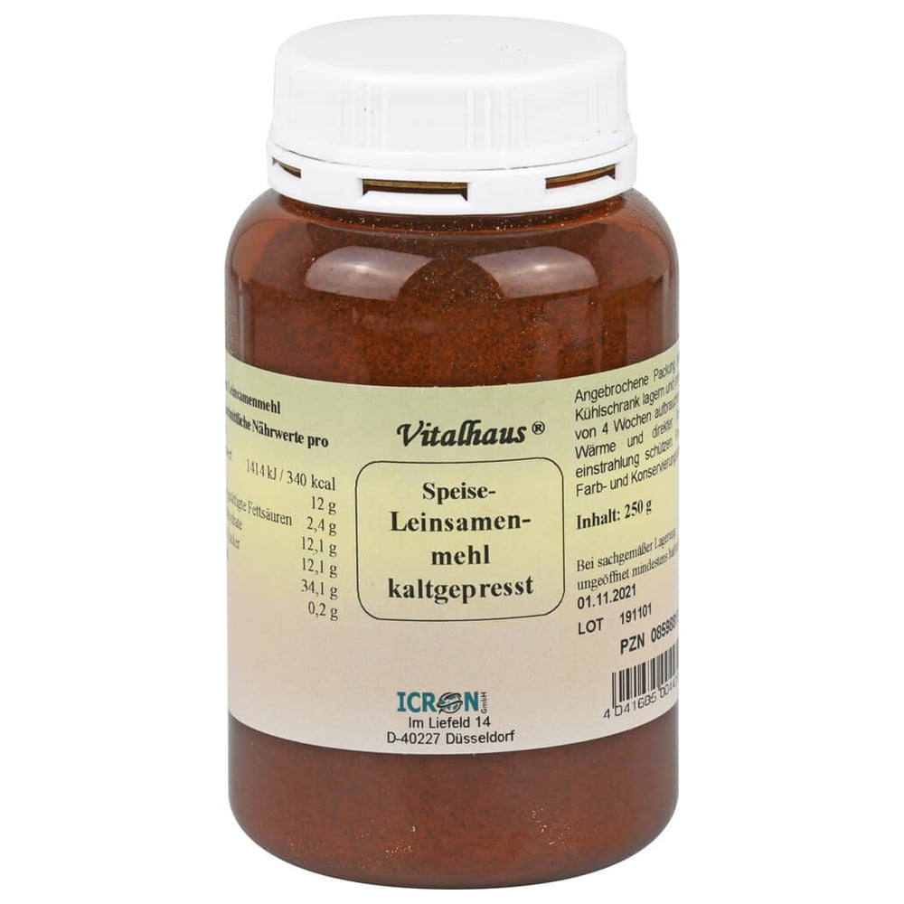 Leinsamenmehl kaltgepresst Vitalhaus