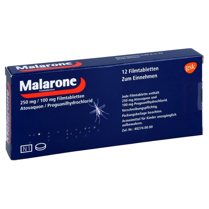 Malarone 250mg/100mg