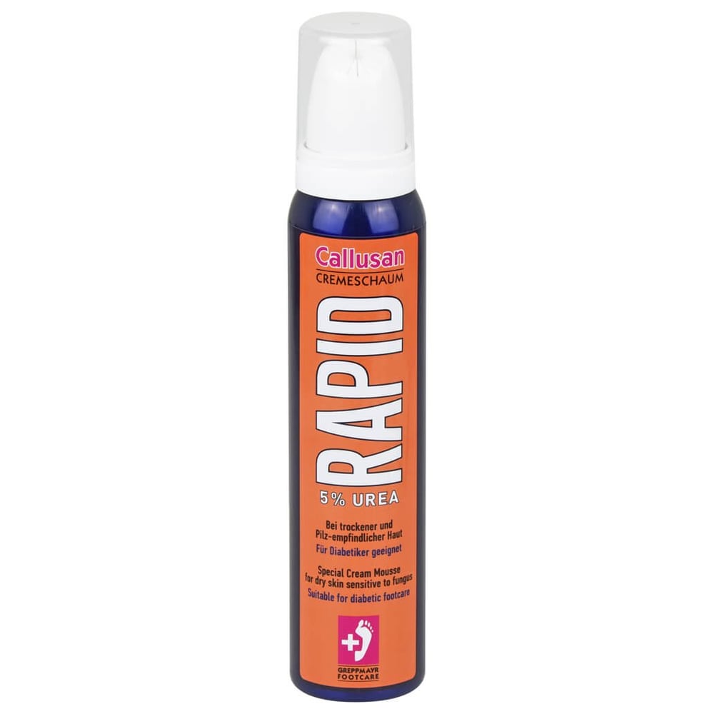 Callusan Rapid 5% Urea Cremeschaum Dose